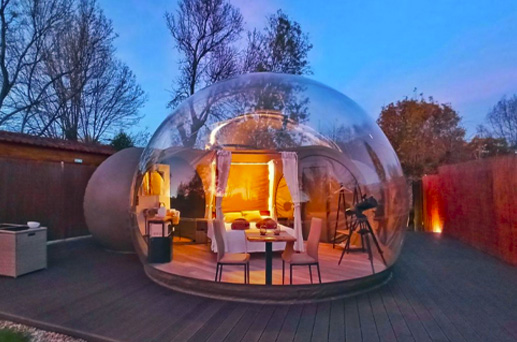 Burbujas Bubble Rooms - Productos Tecnodimensión