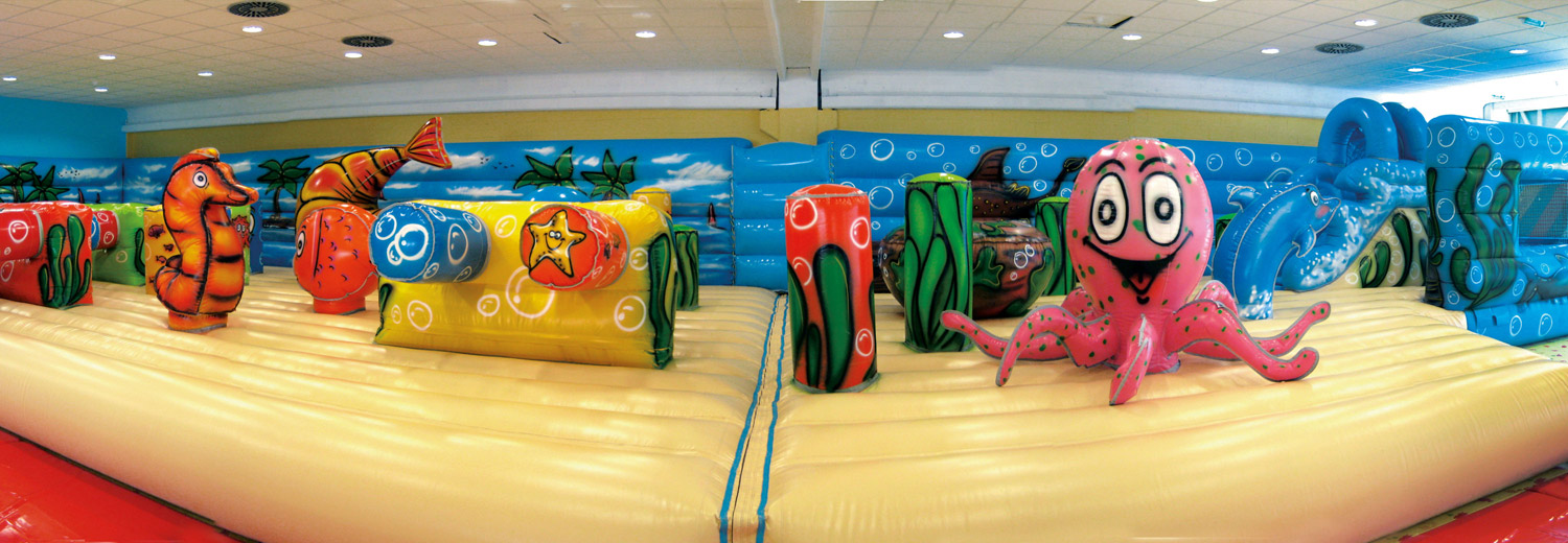 Inflables infantiles parque indoor